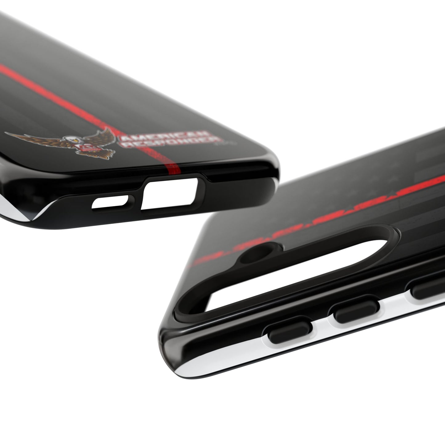 Subdued Firefighter Tough Phone Cases