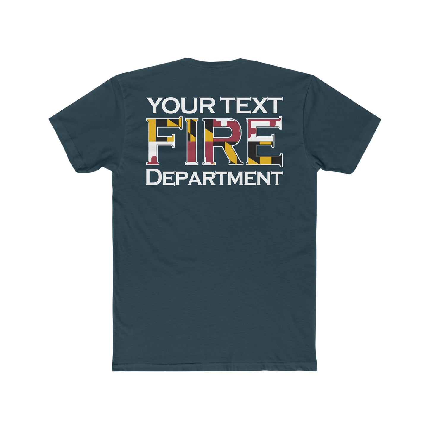 Maryland - Personalized Fire Department Shirt - American Responder Designs