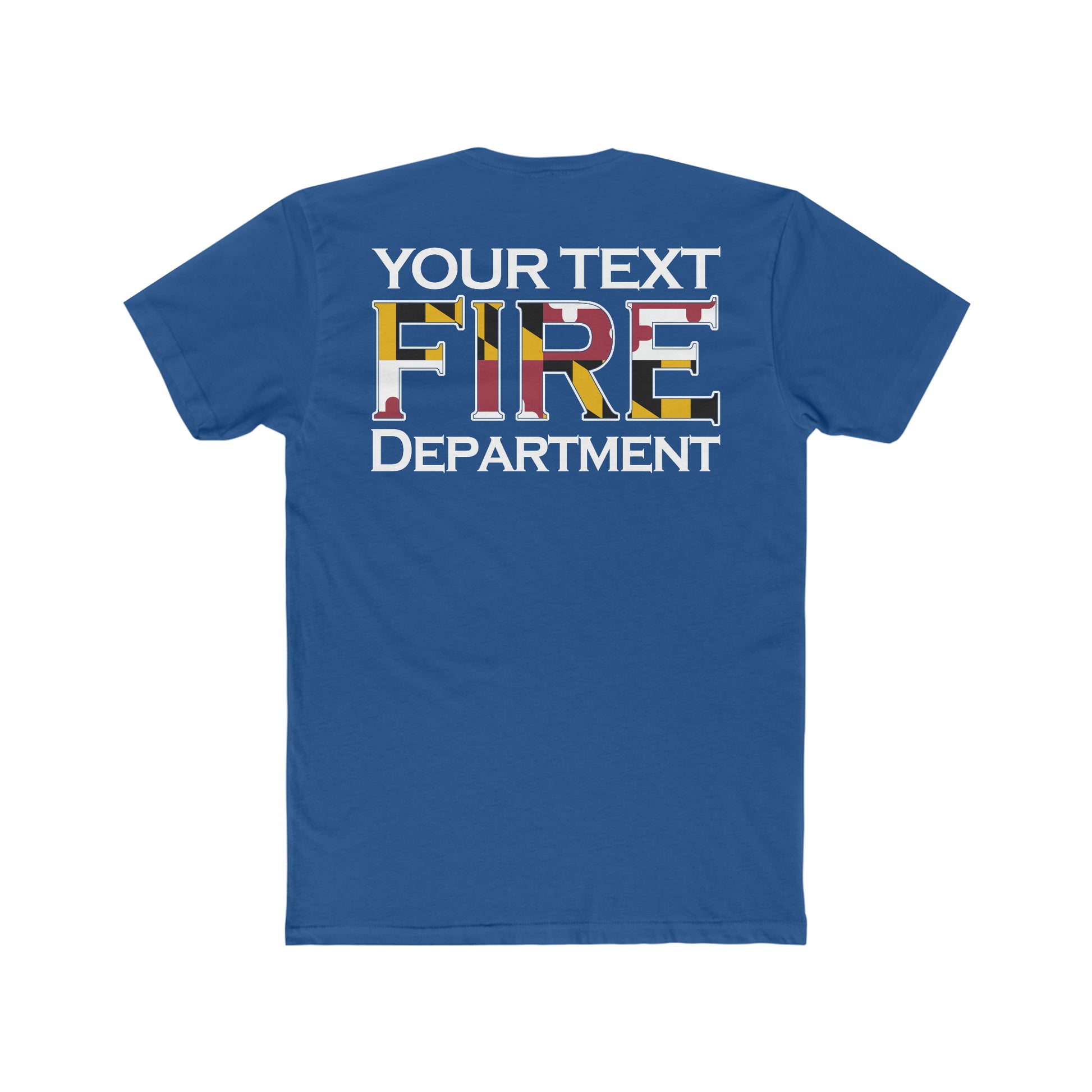 fire department dress shirts Men's Non-FR 100% Cotton Classic Long Sleeve Fire Chief Shirt