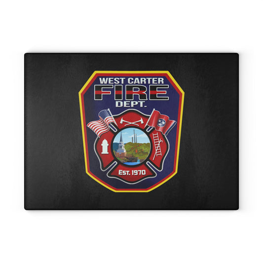 West Carter Glass Cutting Board - American Responder Designs