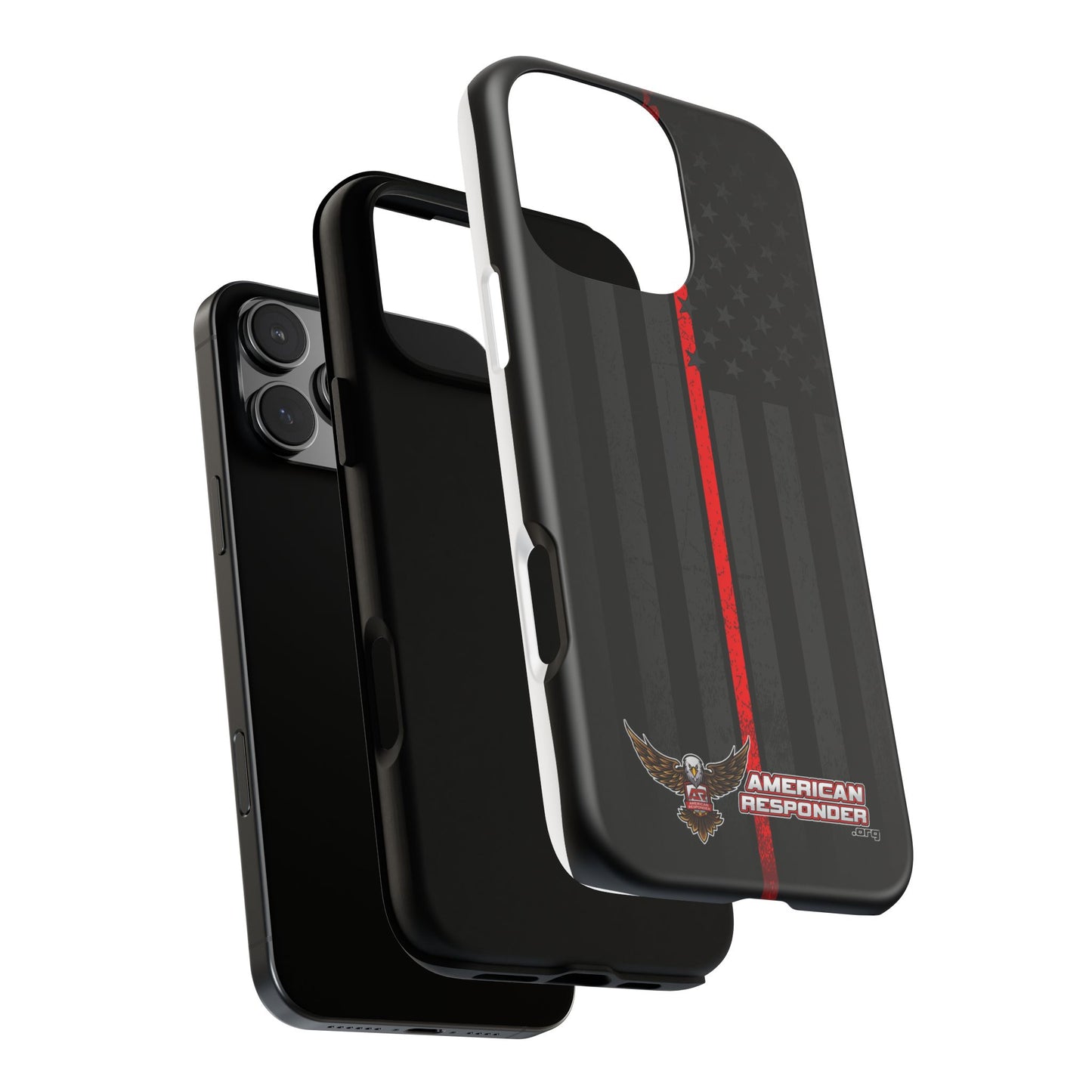 Subdued Firefighter Tough Phone Cases