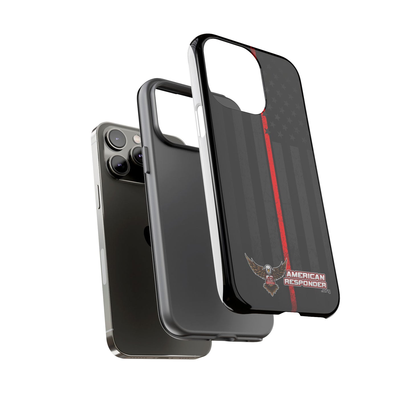 Subdued Firefighter Tough Phone Cases