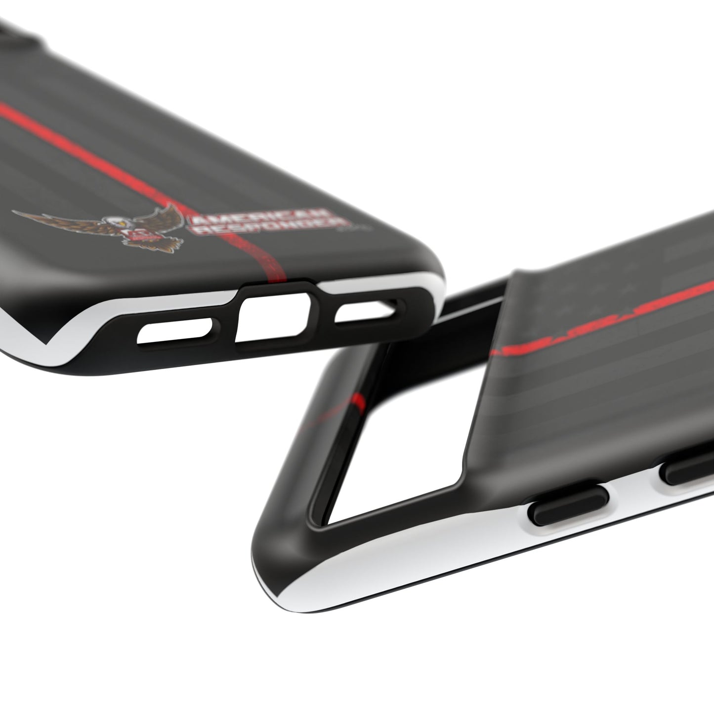 Subdued Firefighter Tough Phone Cases