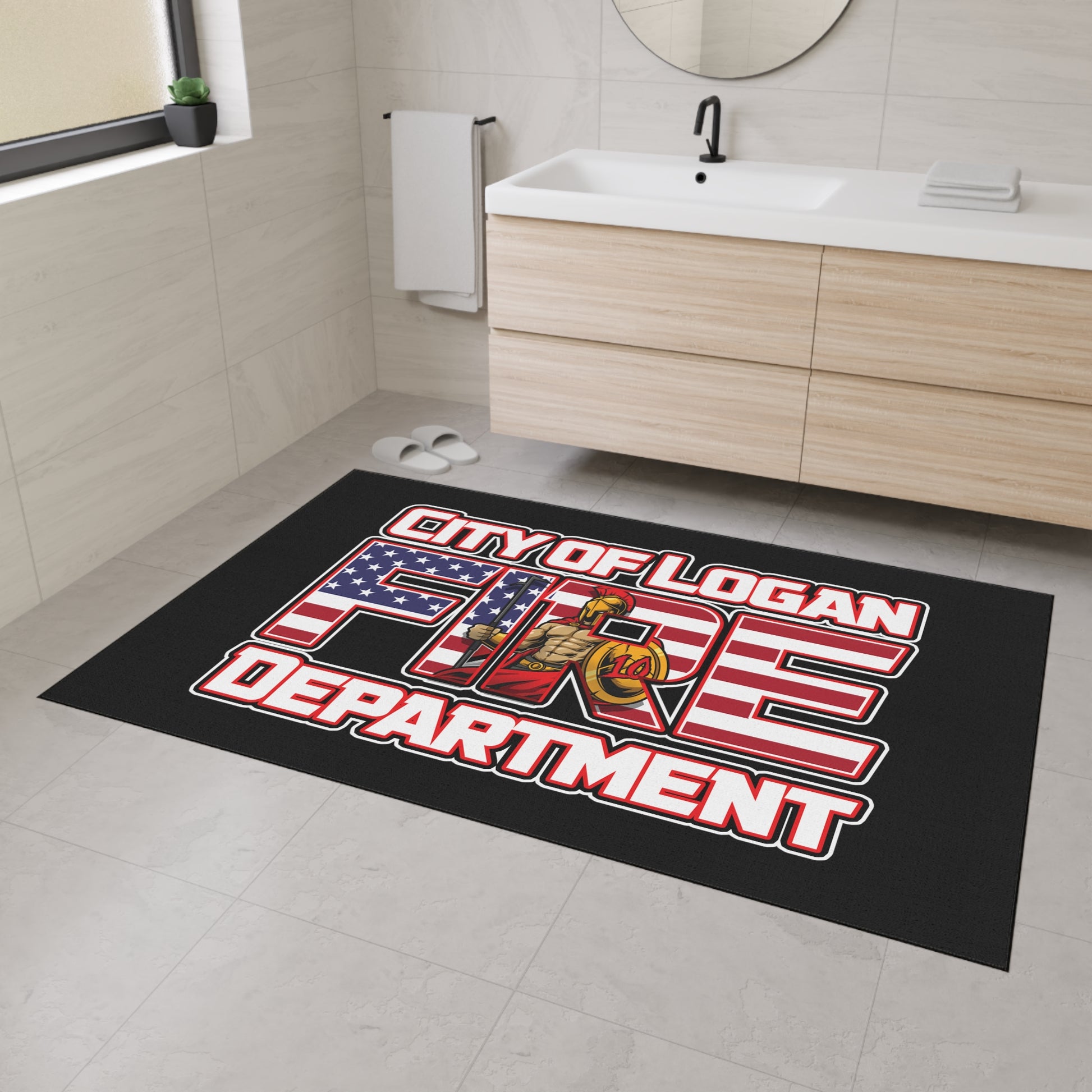 City of Logan Fire Dept Heavy Duty Floor Mat - American Responder Designs
