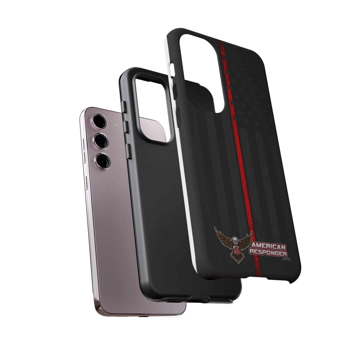 Subdued Firefighter Tough Phone Cases