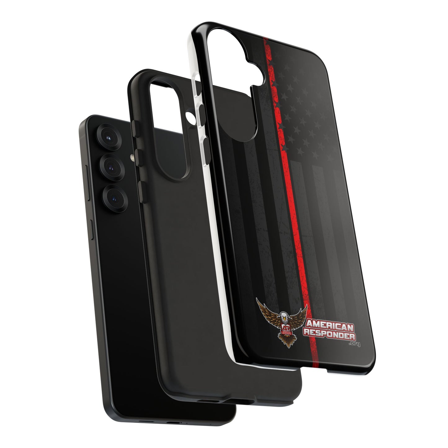 Subdued Firefighter Tough Phone Cases