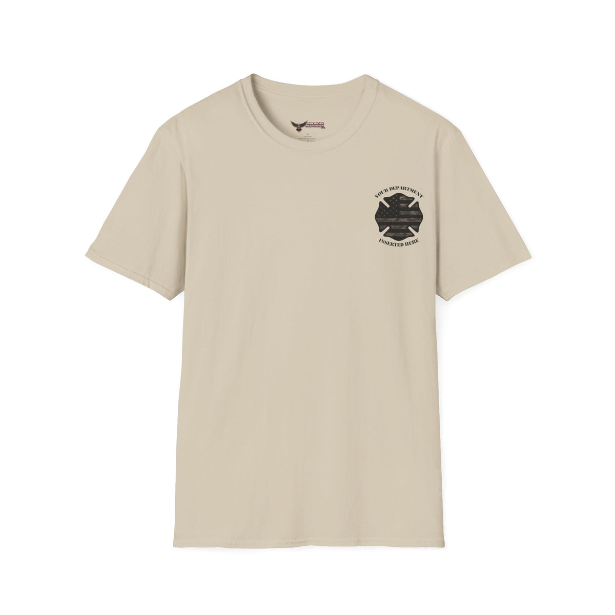 Personalized FD Military Support Shirt - American Responder Designs