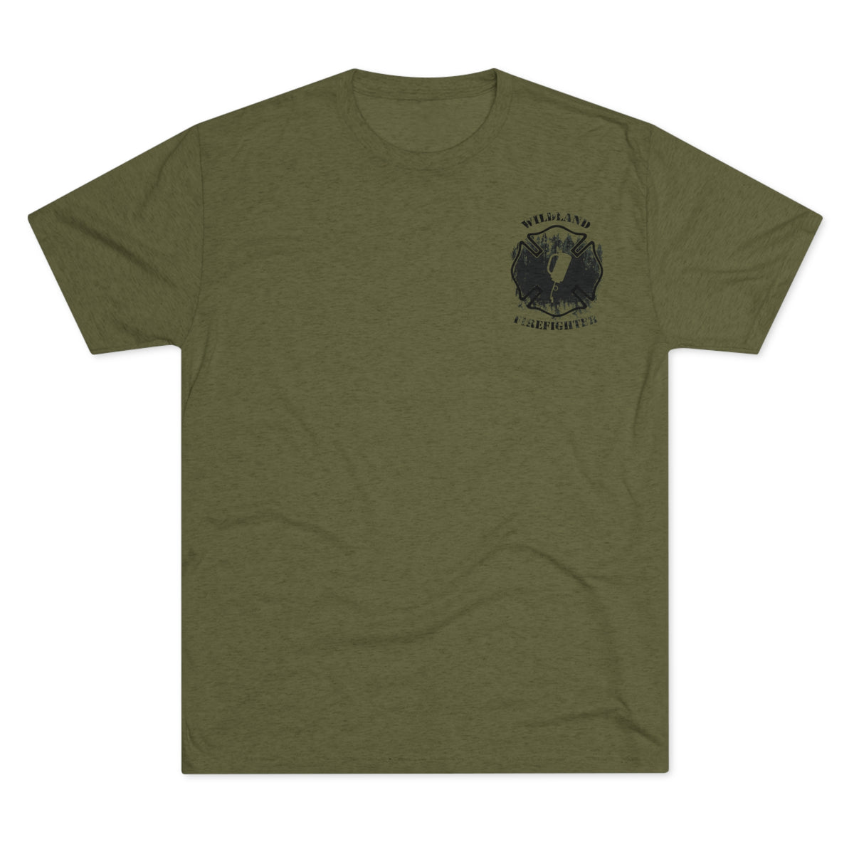 Wildland Firefighter Tri-Blend Crew Tee - American Responder Designs