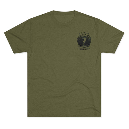 Wildland Firefighter Tri-Blend Crew Tee - American Responder Designs