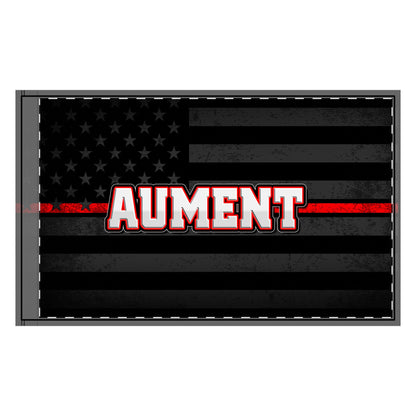Personalized Subdued Firefighter Flag