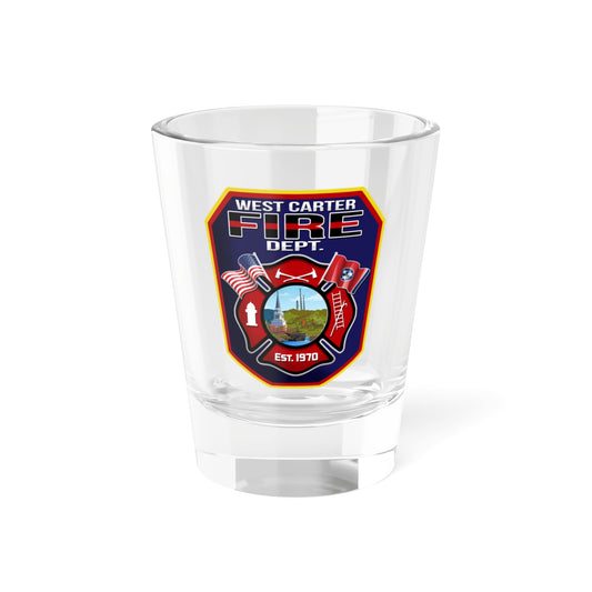 West Carter Shot Glass, 1.5oz - American Responder Designs