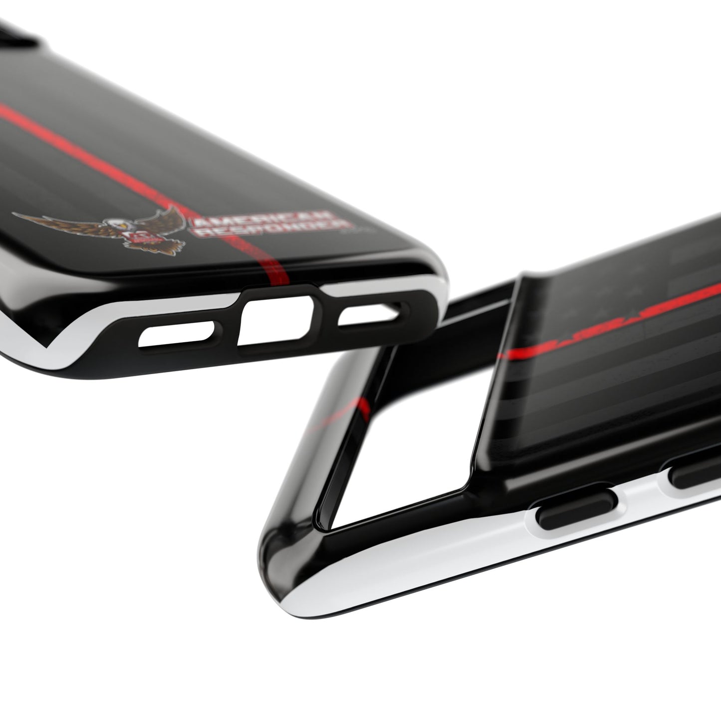 Subdued Firefighter Tough Phone Cases