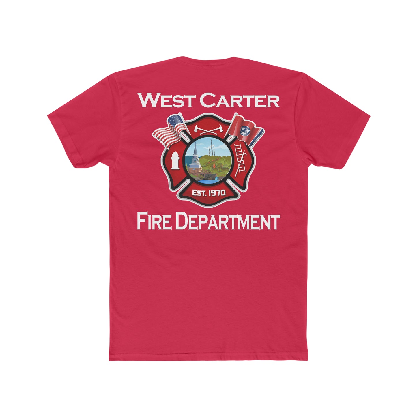 West Carter Maltese Crew Tee - American Responder Designs