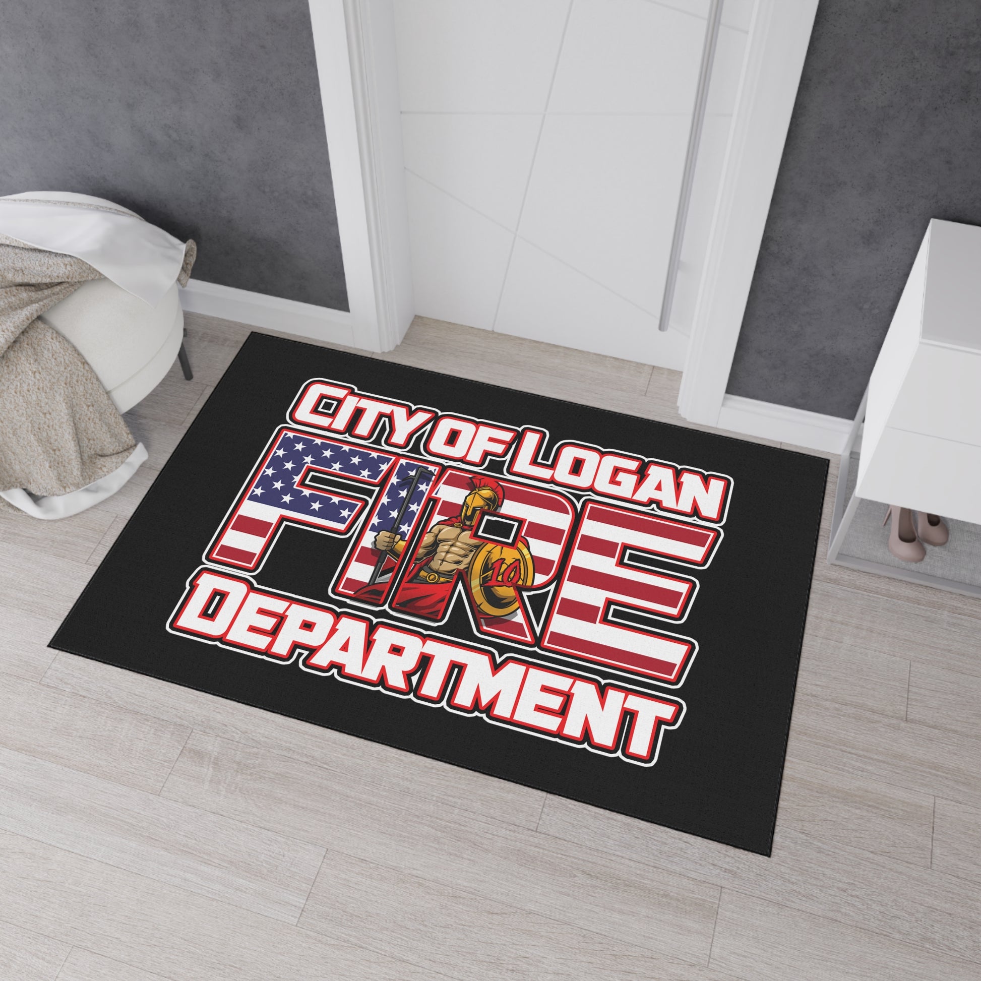City of Logan Fire Dept Heavy Duty Floor Mat - American Responder Designs