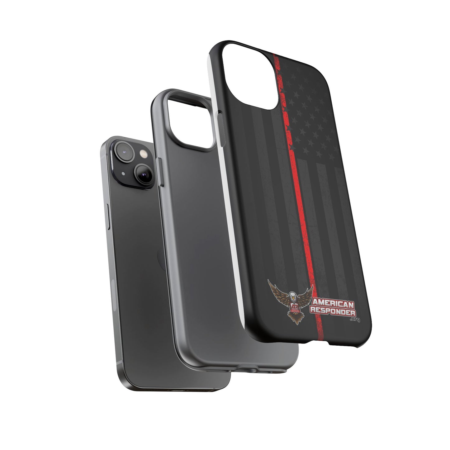 Subdued Firefighter Tough Phone Cases