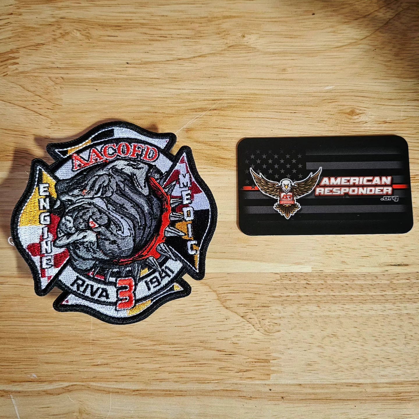 Anne Arundel Station 3 - Riva Embroidered Patch - American Responder Designs