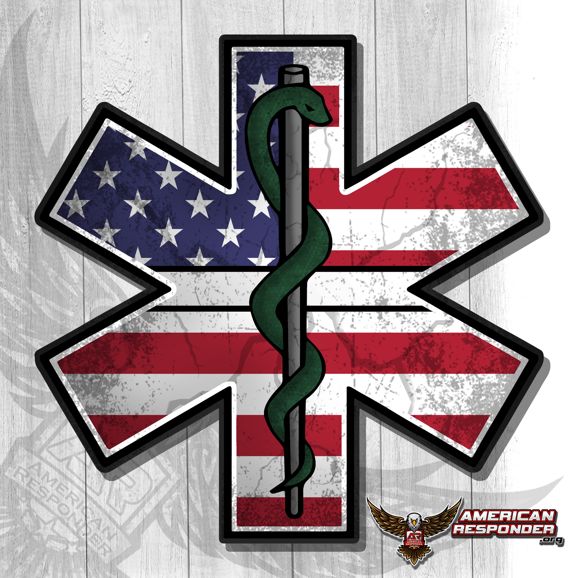 American EMS V1 Decals - American Responder Designs