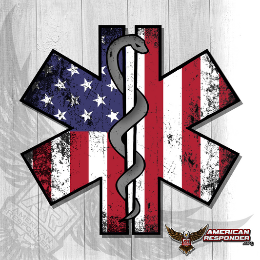 American EMS Decal - American Responder