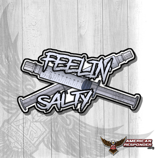 Feelin Salty Decal - American Responder Designs