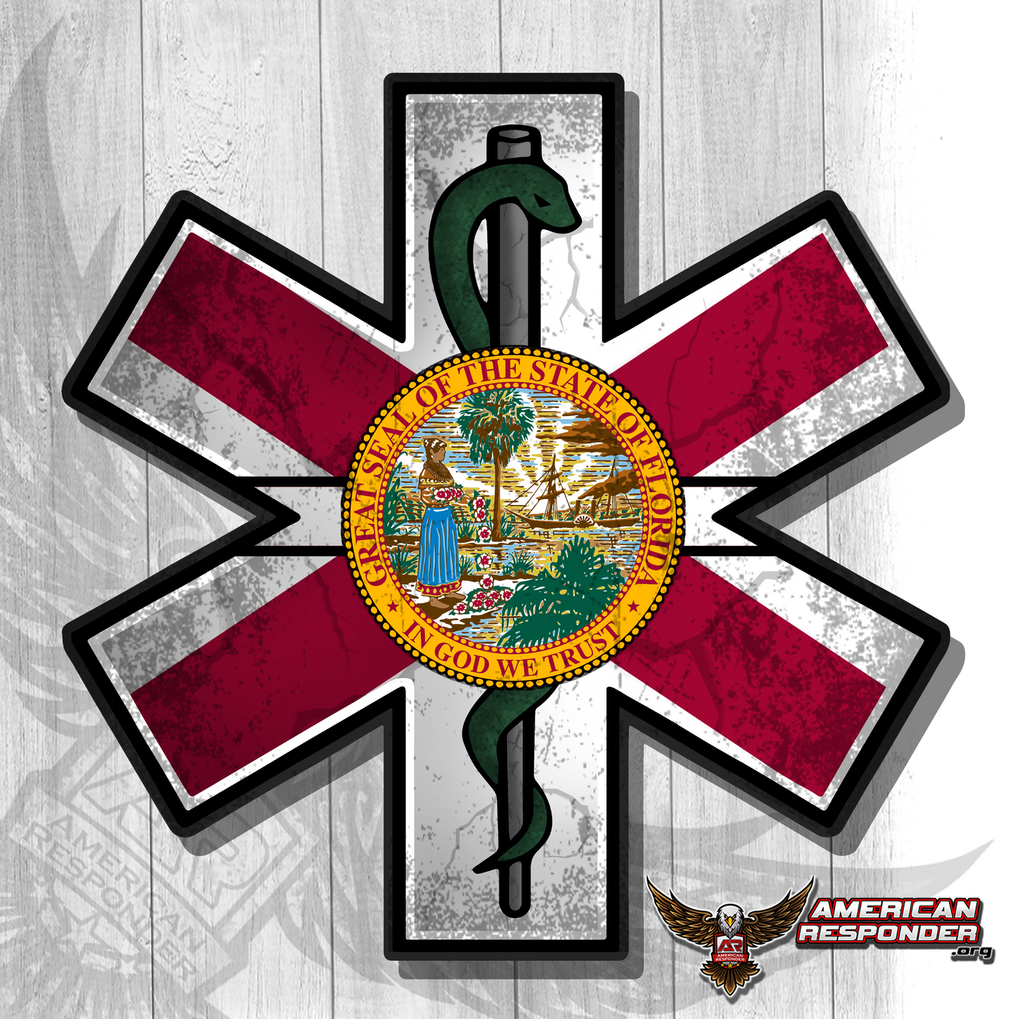 Florida EMS Decals - American Responder Designs