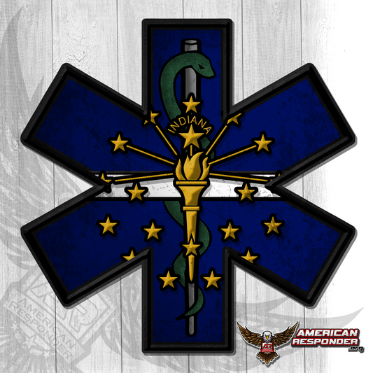 Indiana EMS Decals - American Responder Designs