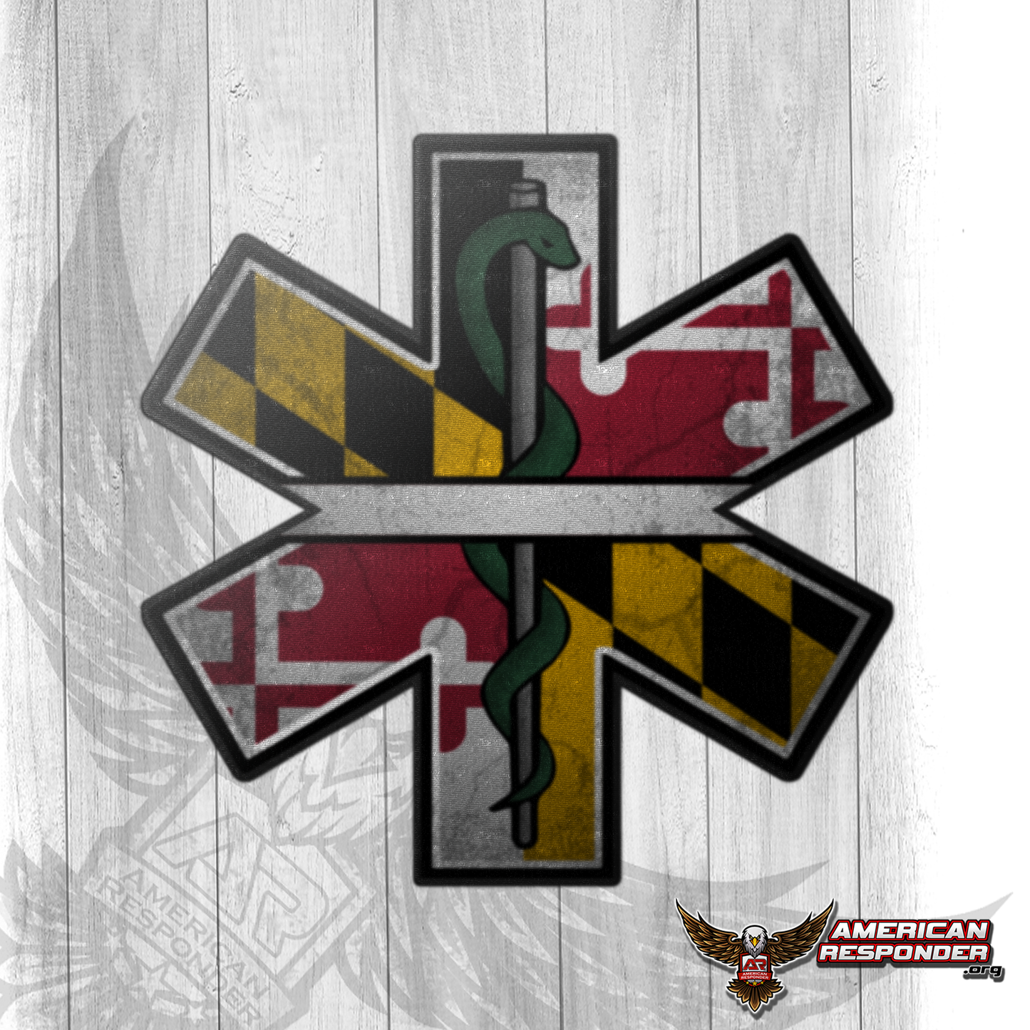 Maryland EMS Patch - PRE-ORDER - American Responder Designs