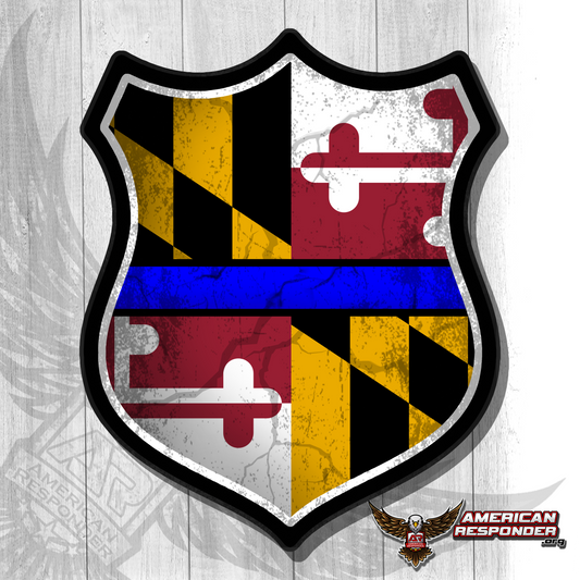 Maryland Police Decals