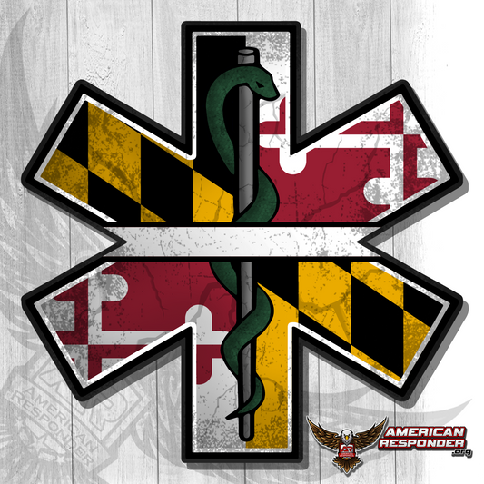 Maryland EMS Decals - American Responder Designs