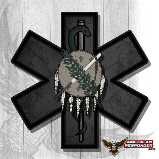 Oklahoma Subdued EMS Decals - American Responder Designs