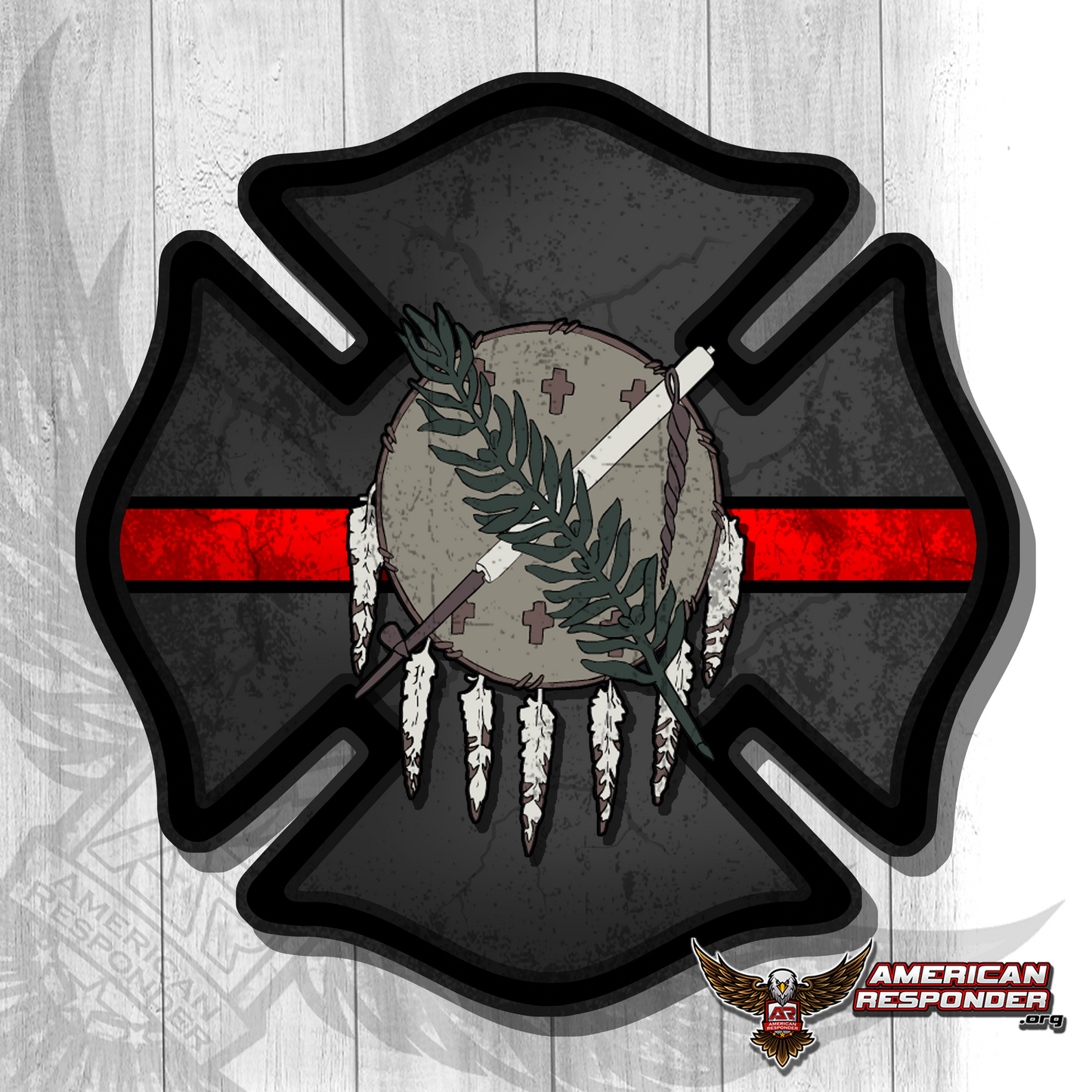 Oklahoma Subdued Fire Decals - American Responder Designs