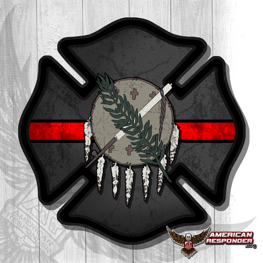 Oklahoma Subdued Fire Decals - American Responder Designs