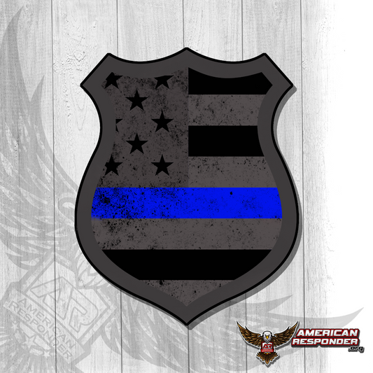 Tactical Police Subdued Decal - American Responder