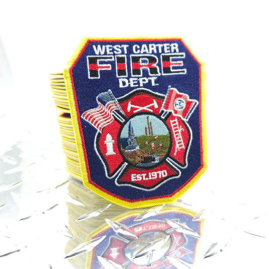 West Carter Fire Dpet. Embroidered Patch - American Responder