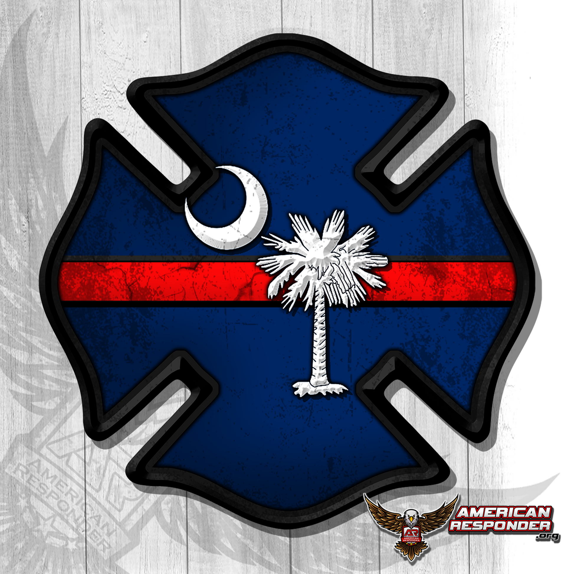 South Carolina Fire Decals - American Responder Designs