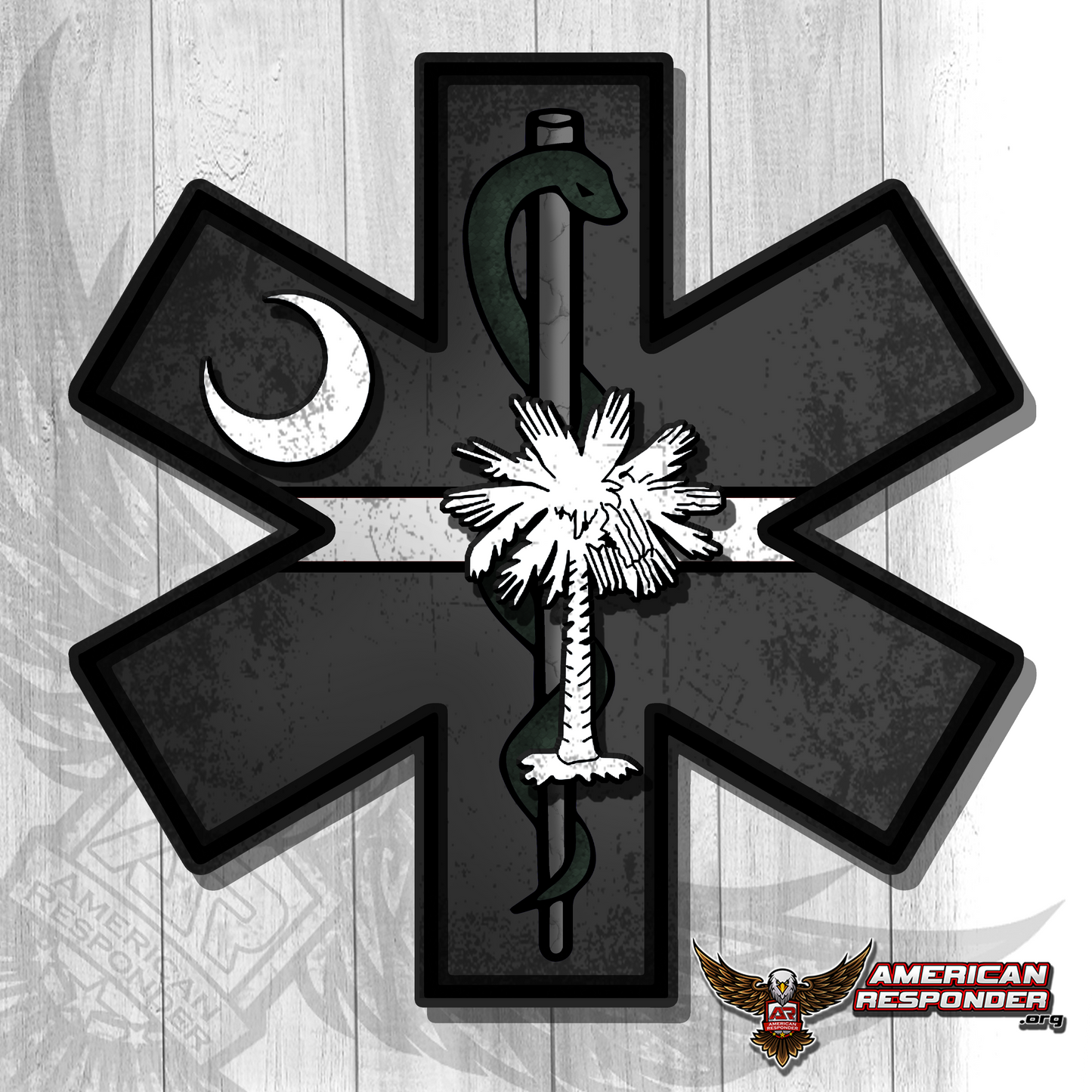 South Carolina EMS Subdued Decals - American Responder Designs