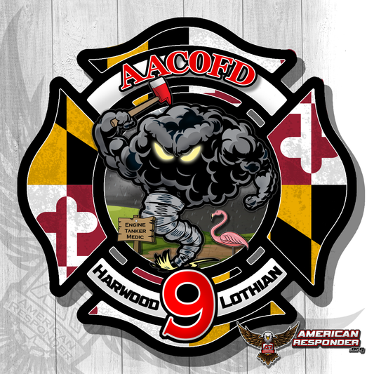 AACoFD Station 9 Decal Order - American Responder Designs