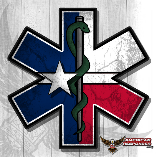 Texas EMS Decals - American Responder Designs