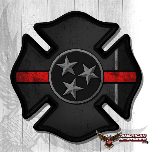 Tennessee Subdued Firefighter Decals - American Responder Designs