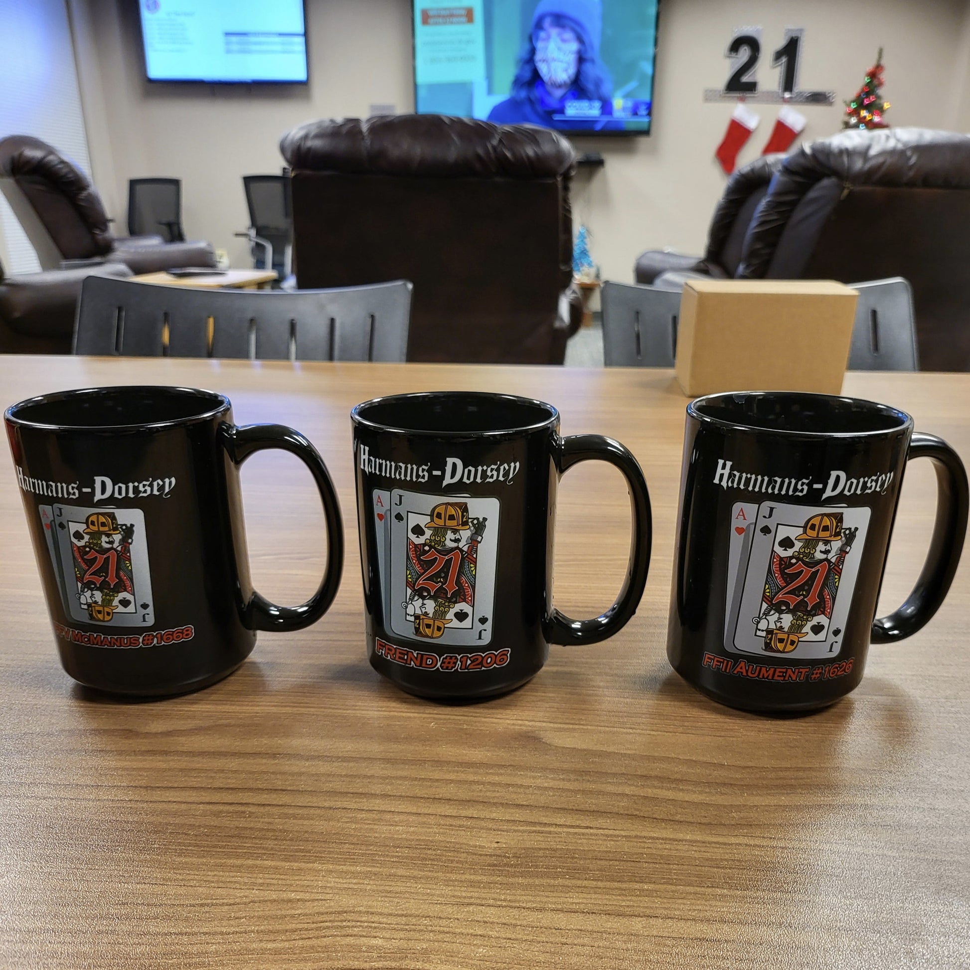 Custom Coffee Mug Order - American Responder Designs