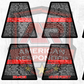 343 Remembrance Helmet Tetrahedrons - American Responder Designs