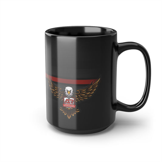 American Responder Thin Red Flag Coffee Mug - American Responder Designs