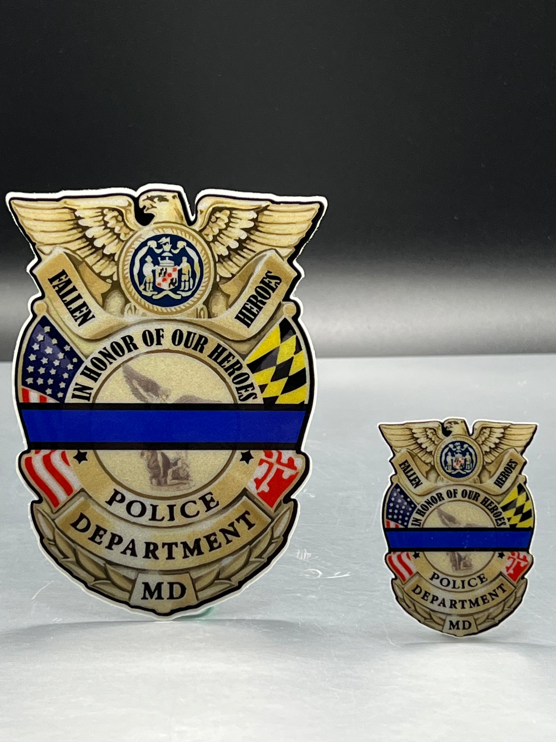 Maryland Police Fallen Heroes Decals - American Responder Designs