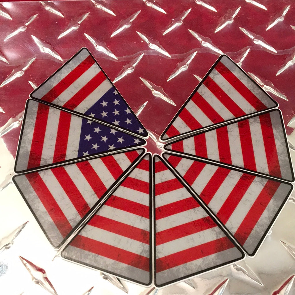 American Helmet Crown Decals - American Responder Designs